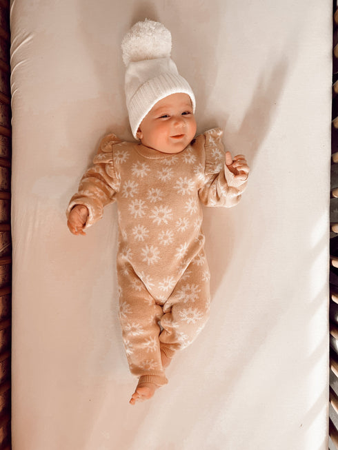 luna-luca-floral-jacquard-jumpsuit Luna and Luca Newborn Baby Clothes